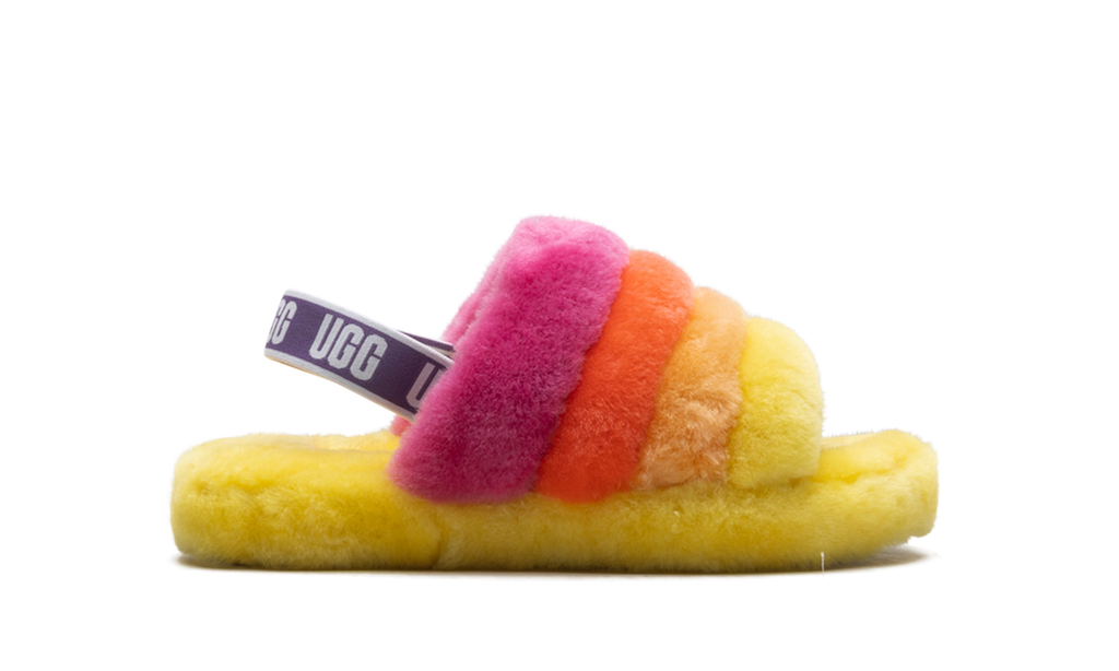 Fluff Yeah Slide GS "Yellow Rainbow" 1116157K YRNB