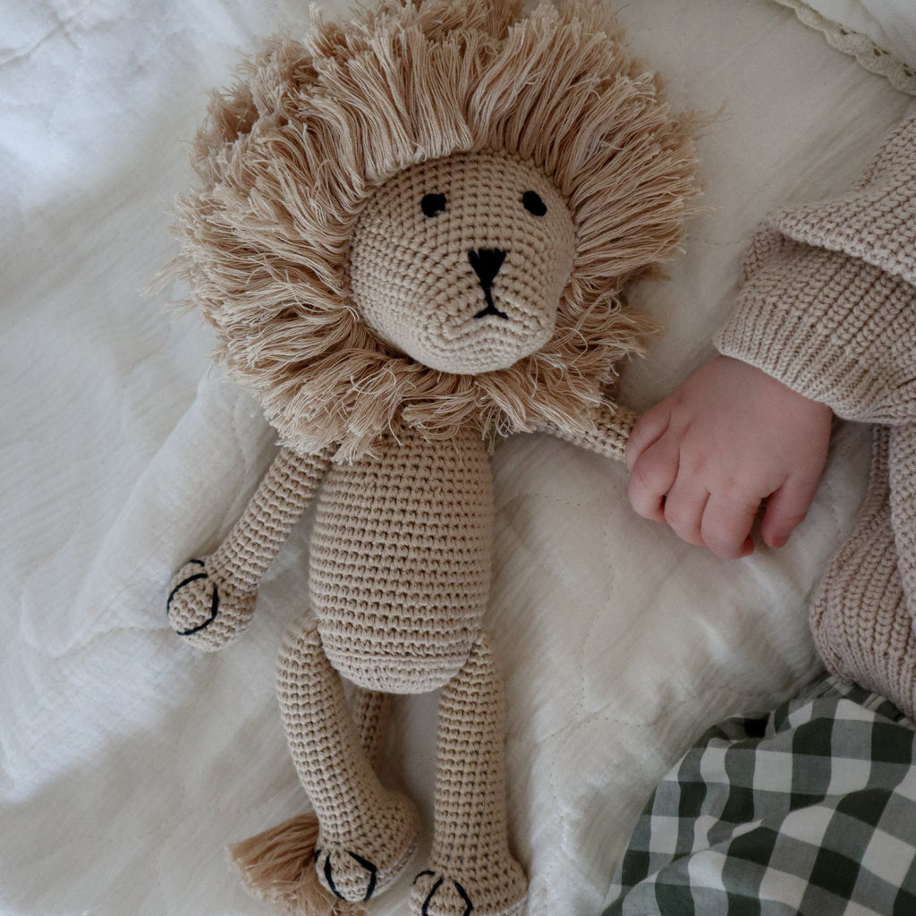 Leo the Lion Crochet Toy