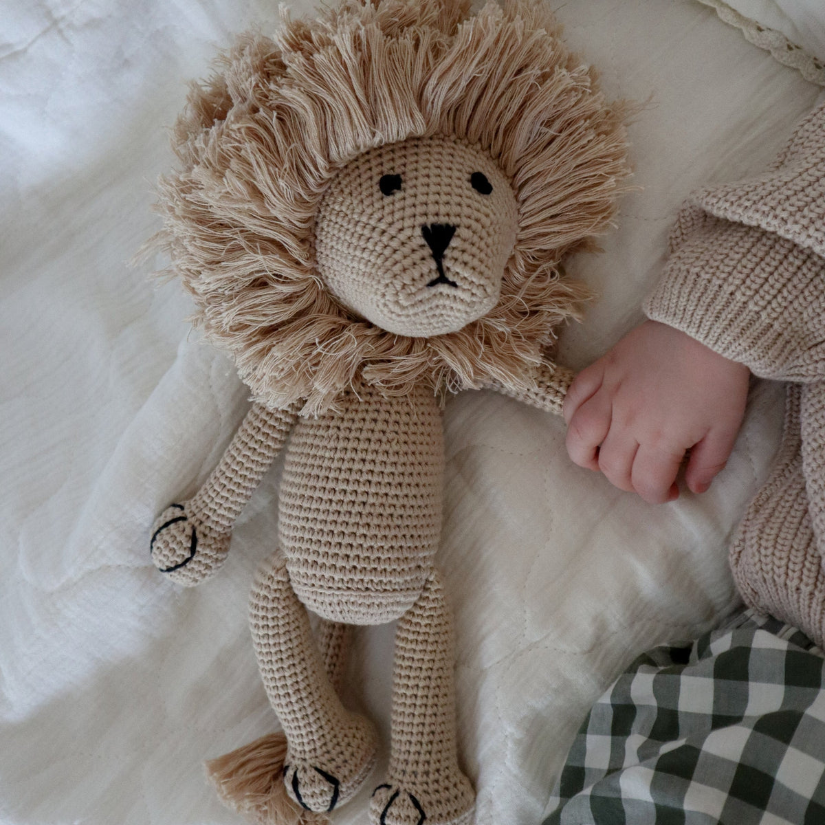 Leo the Lion Crochet Toy