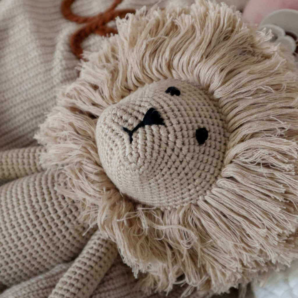 Leo the Lion Crochet Toy