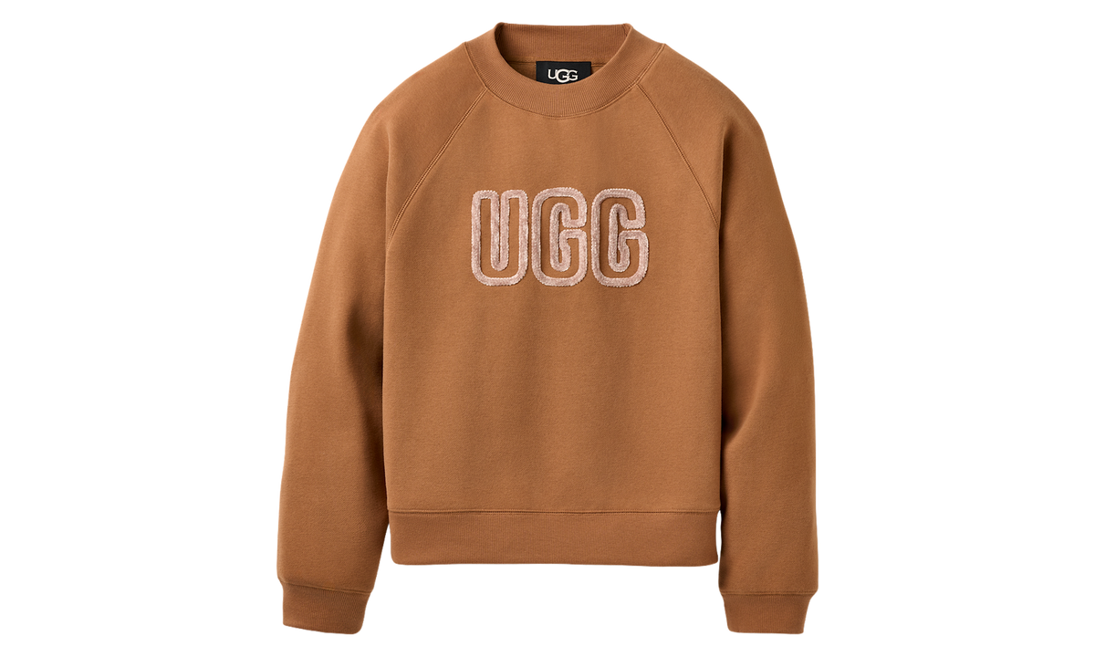 UGG Logo Crewneck Sweatshirt "Chestnut" 1171477 CHE