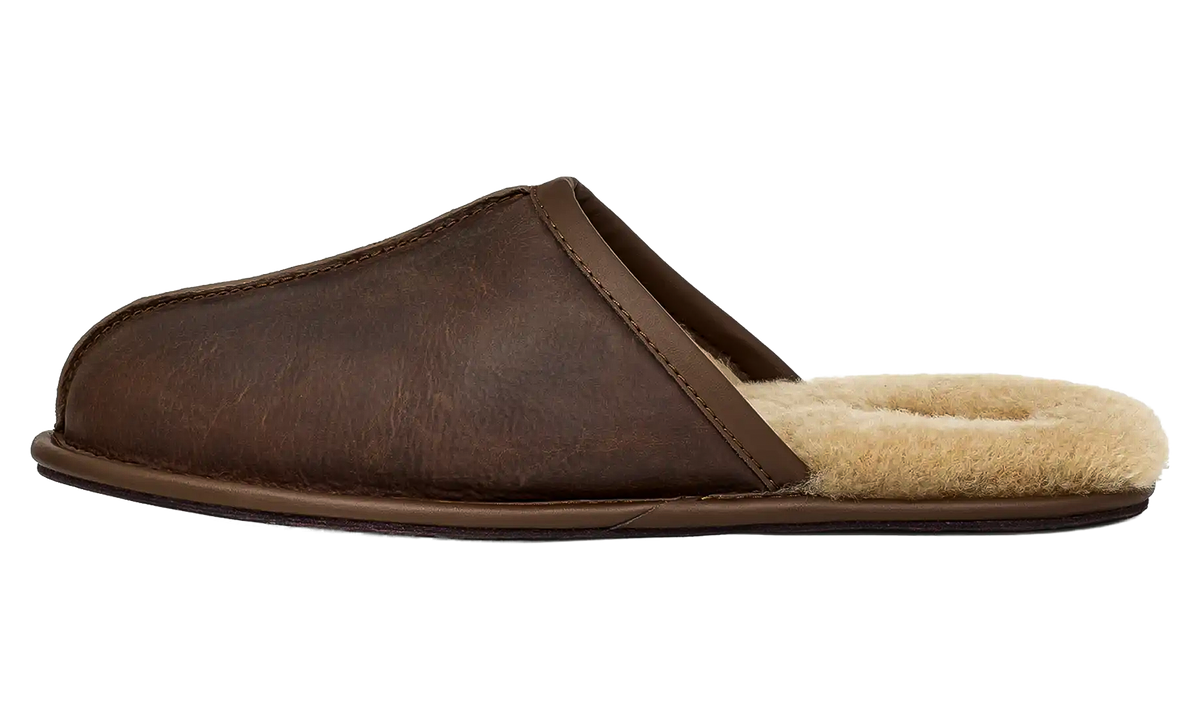 Scuff Leather Slipper "Tan" 1108192 TAN