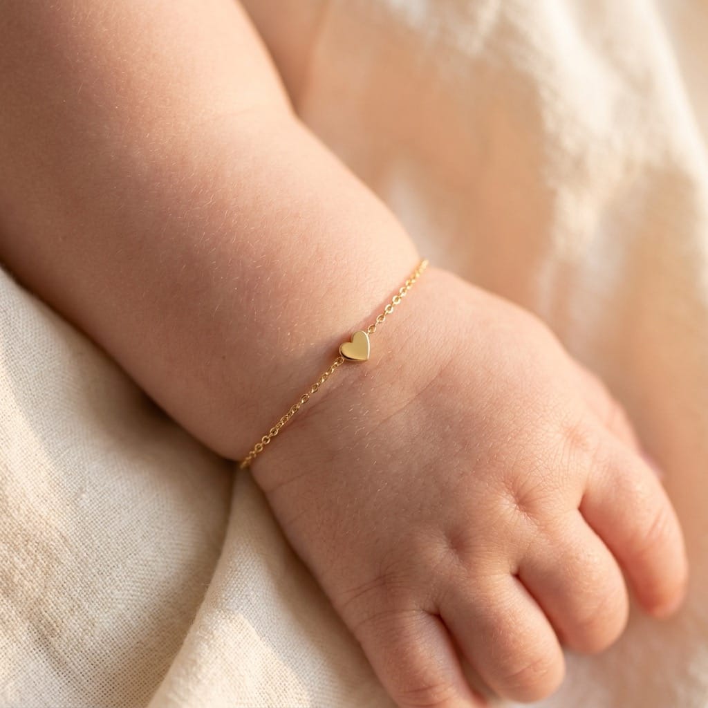 Matching Heart Bracelet Set | Mom + Baby