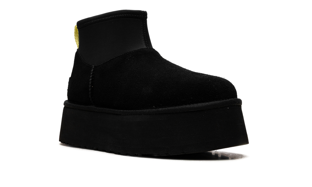 Classic Mini Dipper Boot WMNS "Black Yellow" 1168170 BLK