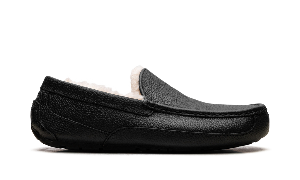 Ascot Leather Slipper "Black" 5379B BLK