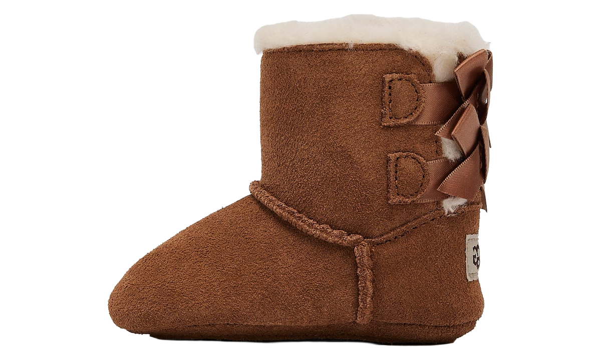 Bailey Bow Boot Crib "Chestnut" 1157692I CHE