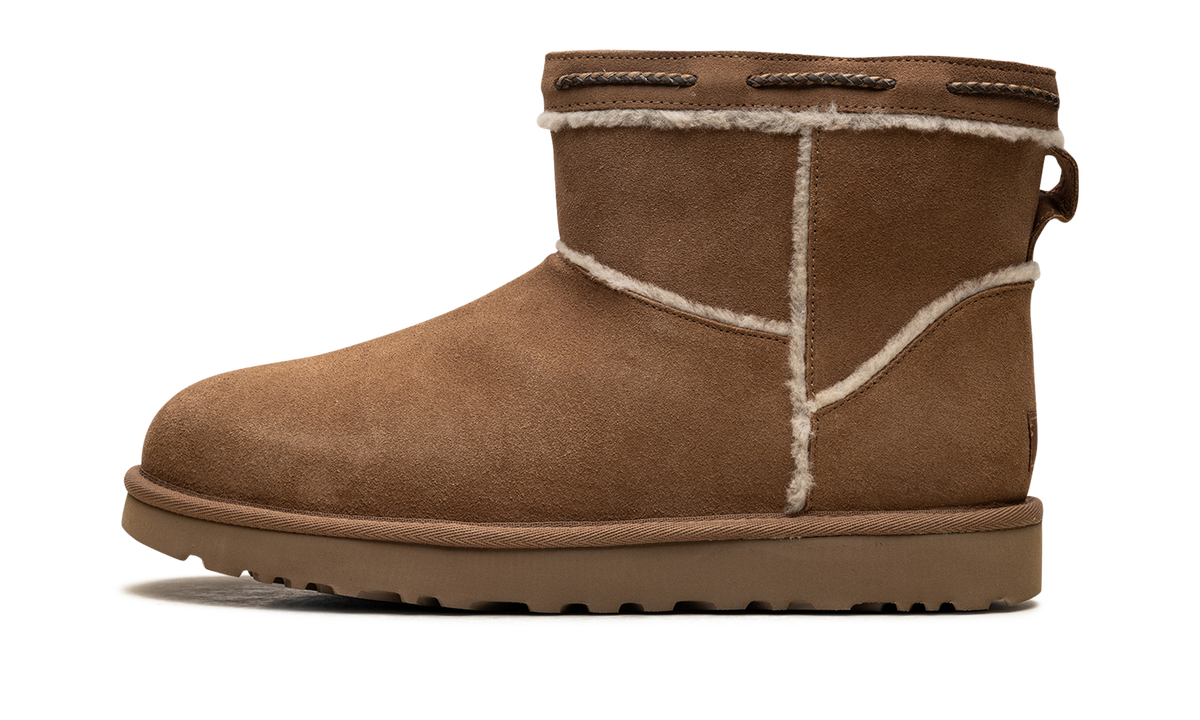 Classic Mini Shearling Braid WMNS "Chestnut" 1166751 CHE