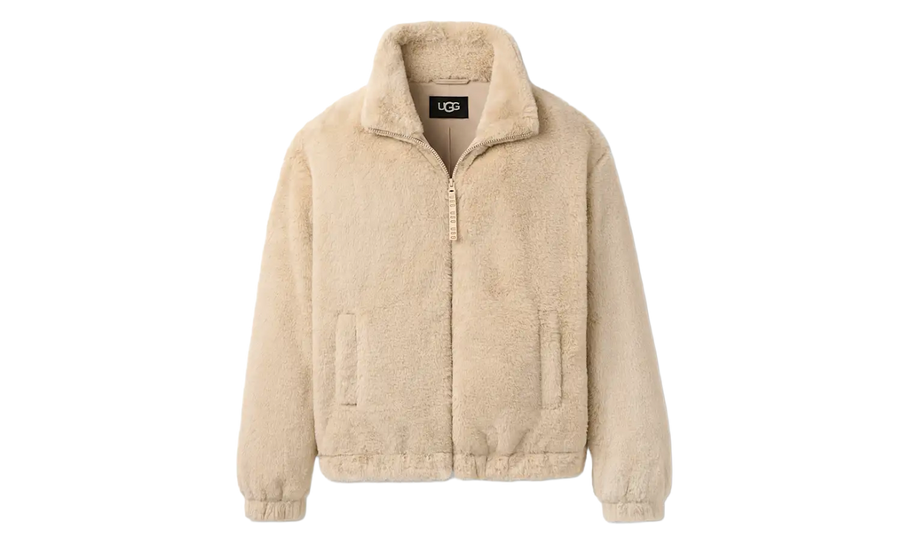 Tash Faux Fur Jacket WMNS "Spelt" 1161090 SPE