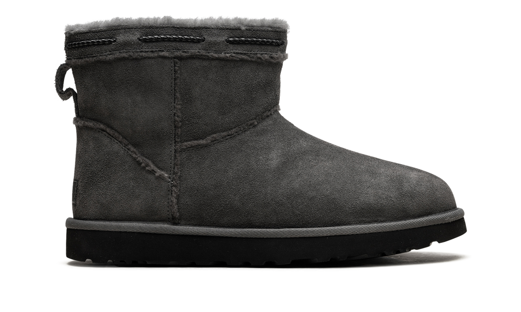 Classic Mini Shearling Braid WMNS "Charcoal" 1166751 CHRC
