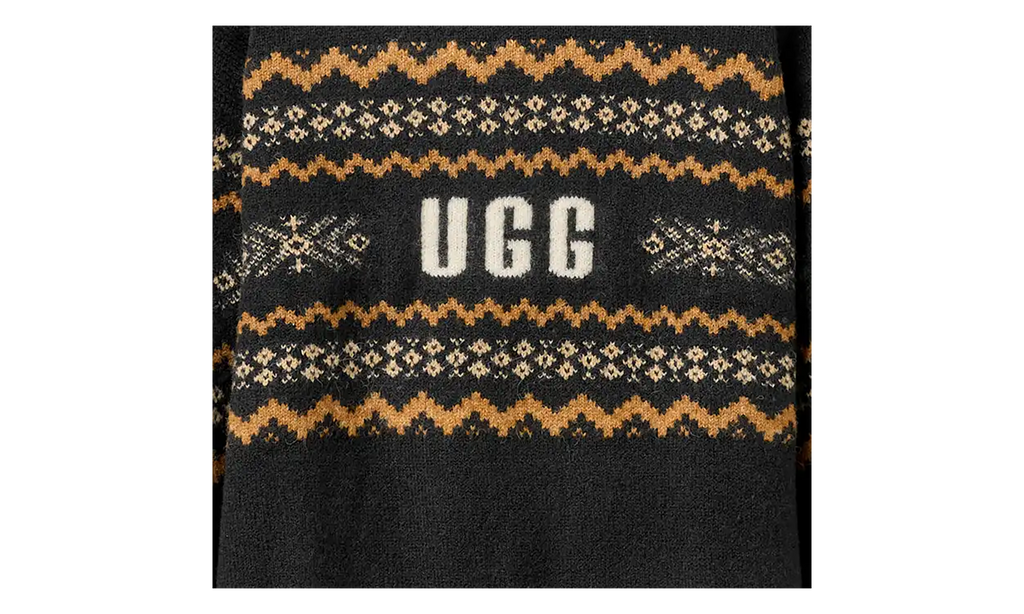 Kaelan UGG®Isle Sweater Acrylic Tops "Black Multi" 1171483 BLKM