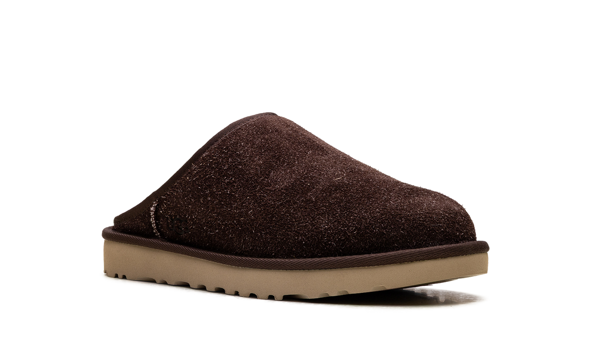 Classic Slip-On Shaggy Suede Slipper "Burnt Cedar" 1153104 BCDR