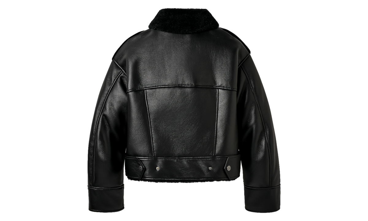 Finnian LuxeFluff Moto Jacket WMNS "Black" 1173393 BLK